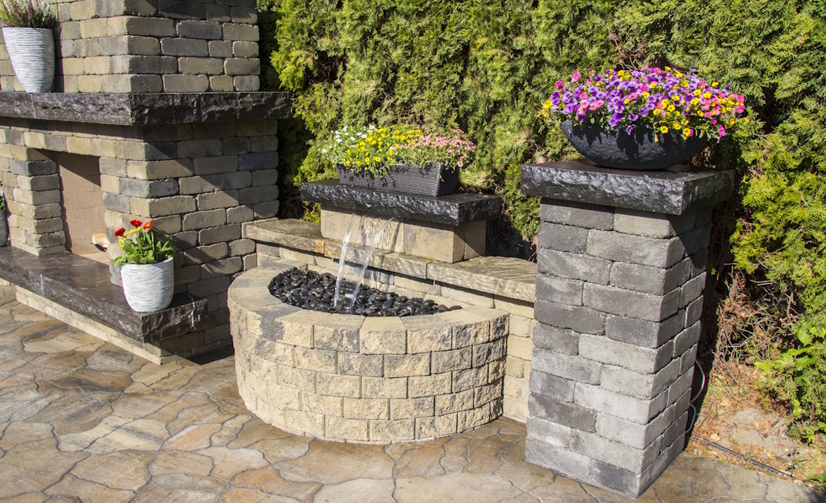 ArtForm Construction Garden Wall Water Feature