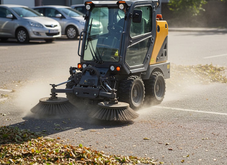 Parking Lot Sweeping