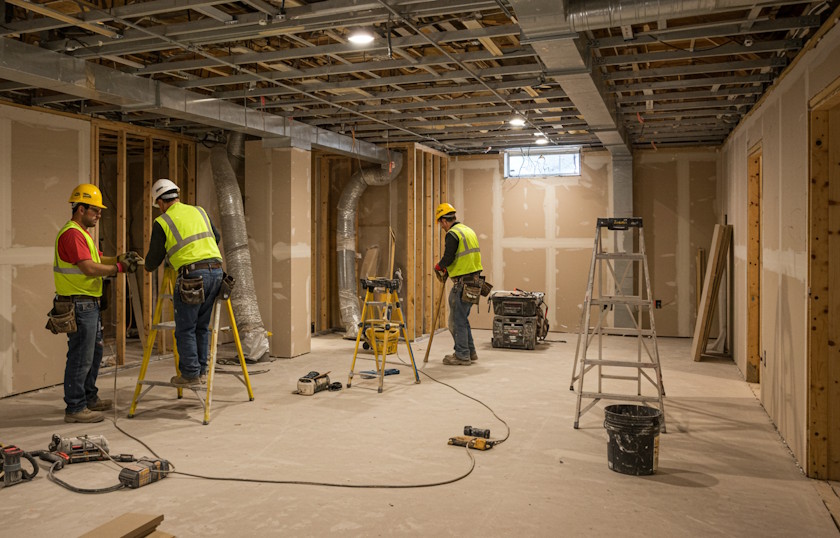 Residential Basement Construction