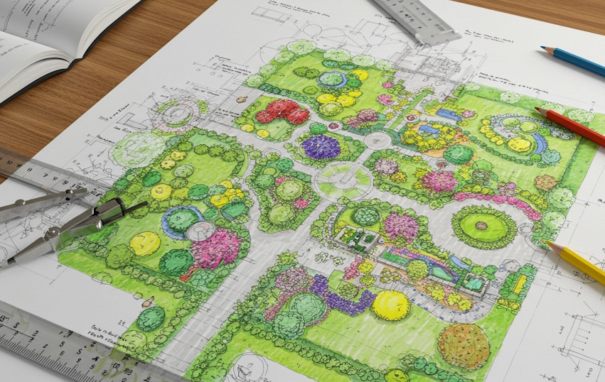 Residential Landscape 3D Design