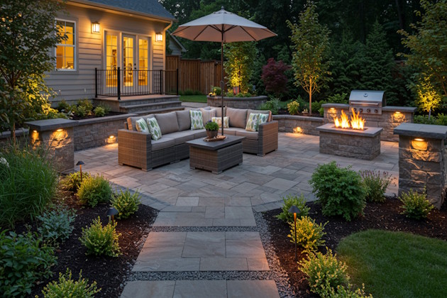 Residential Landscaping Patio